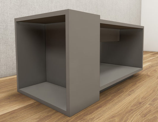 Dust Finish Coffee Table – Sleek Contemporary Look