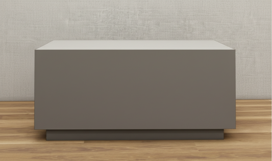 Modern Dust Finish Coffee Table – Compact Box Style Design