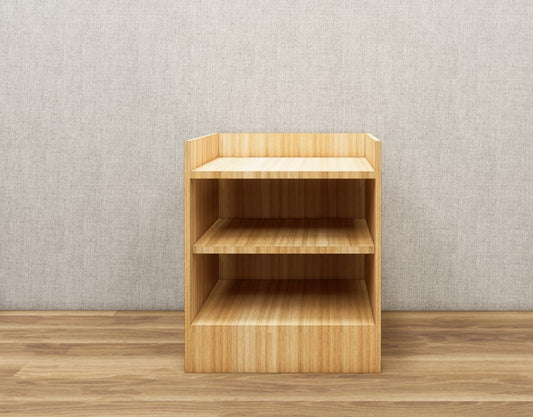 Urban Teak Finish Bed Side Table