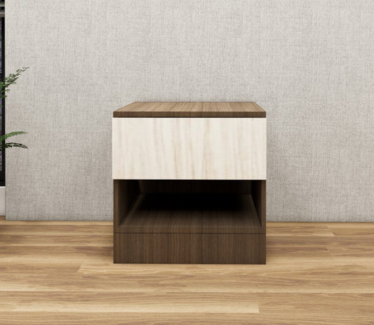 Legno Oak Dark & Legno Oak Light Finish Bed Side Table