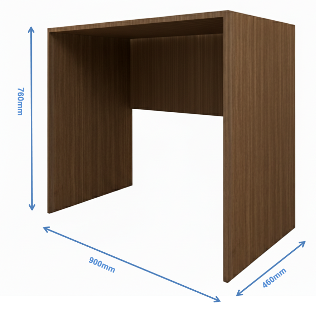 Moldau Acacia Dark Finish Study Table