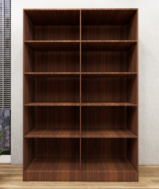 American Walnut Finish Storage rack