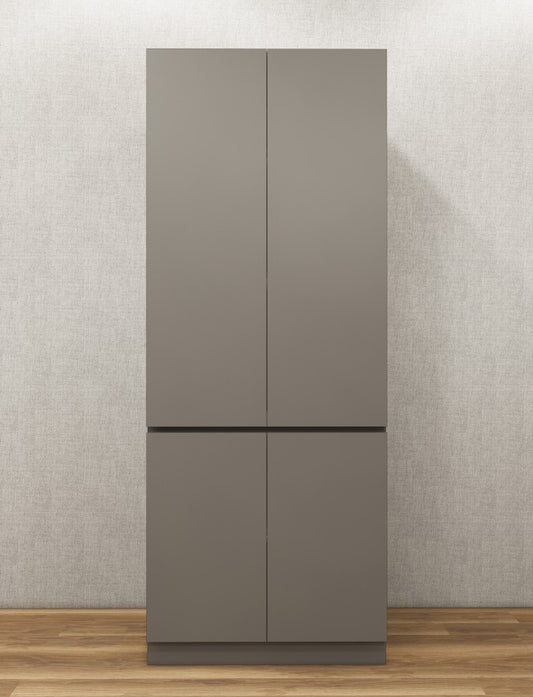 Dust Finish Wardrobe – Elegant Two Door Compact Storage