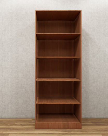 Burma Teak Finish Compact Two Door Design with Bottom Shelf