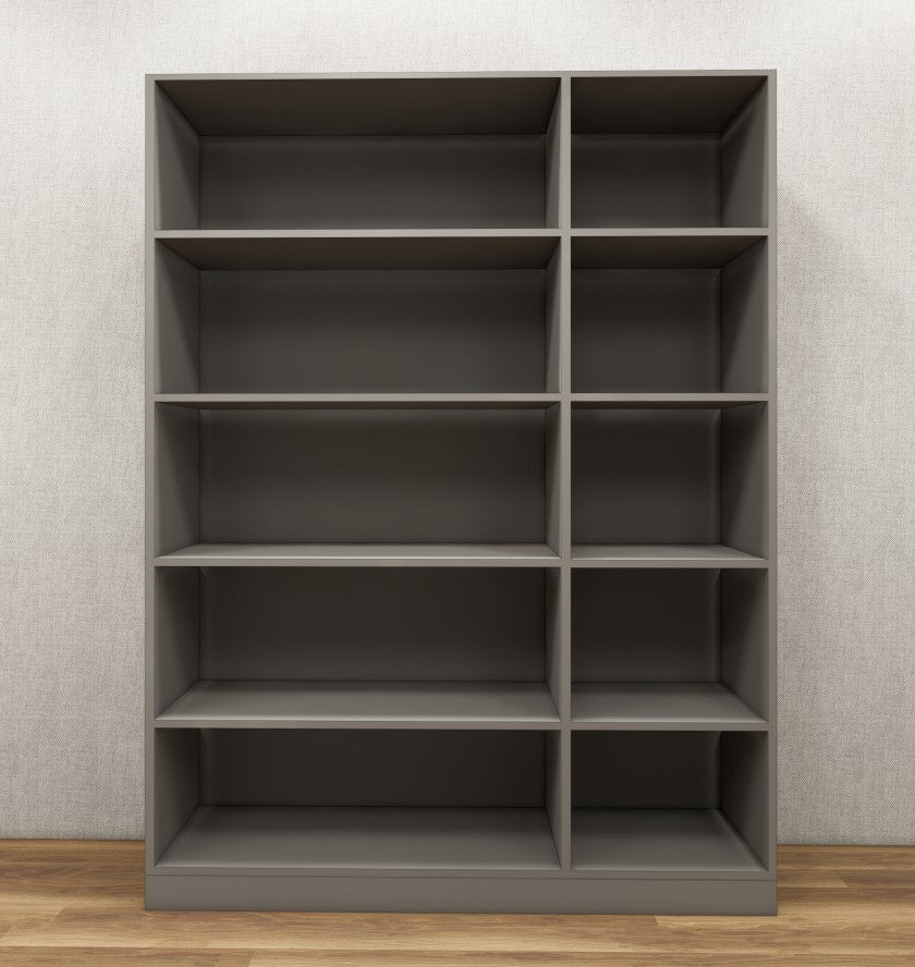 Dust & Wool White Finish – Stylish 3 Door Unit with Side Open Shelves