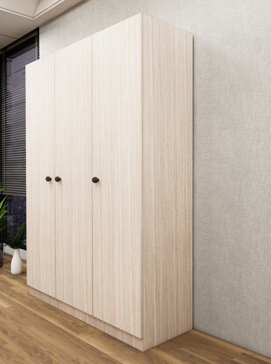 Modern Oak Finish – Elegant Three Door Vertical Organizer