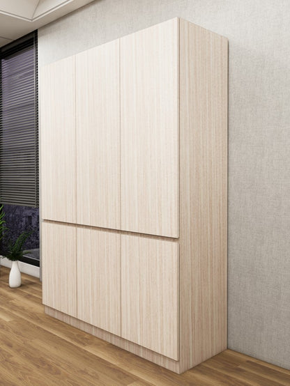 Modern Oak Finish – Minimalist Three Door Storage Solution