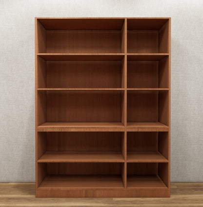 Burma Teak Finish – Minimalist Three Door Storage Solution