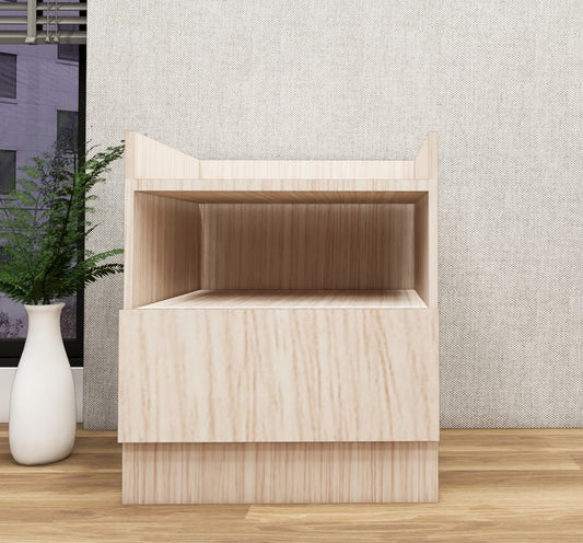 Modern Oak Bedside Table – Compact Nightstand