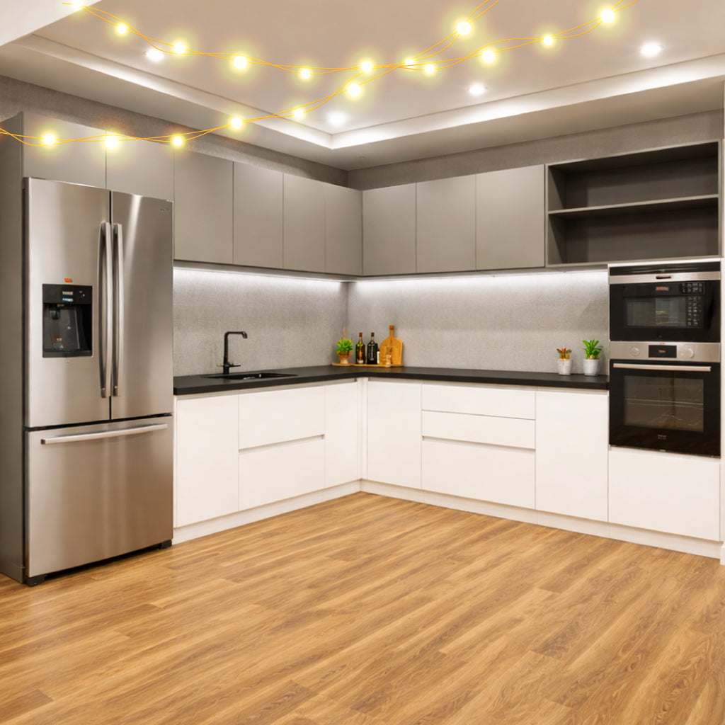 Modern L-Shaped Kitchens