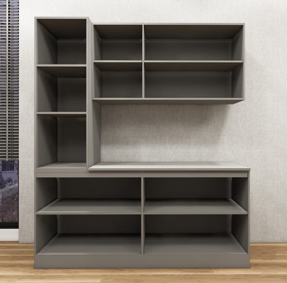 Dust & Wool White Door Finish Crockery Unit – Modern Dining Storage