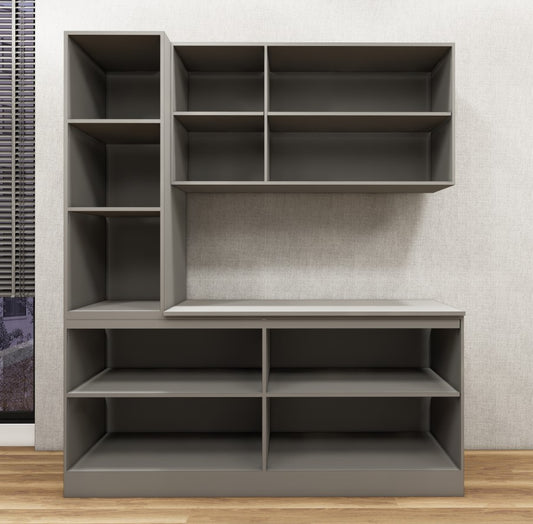 Dust & Wool White Door Finish Crockery Unit – Modern Dining Storage