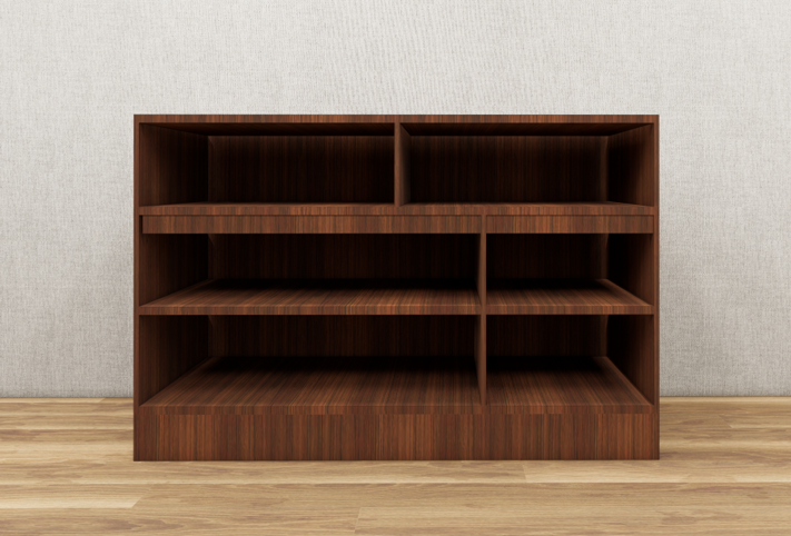American Walnut & Wool Console Table – Premium Hallway Console