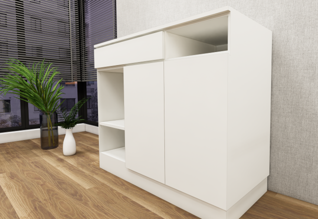 Wool Finish Console Table – Elegant Hallway Decor Table