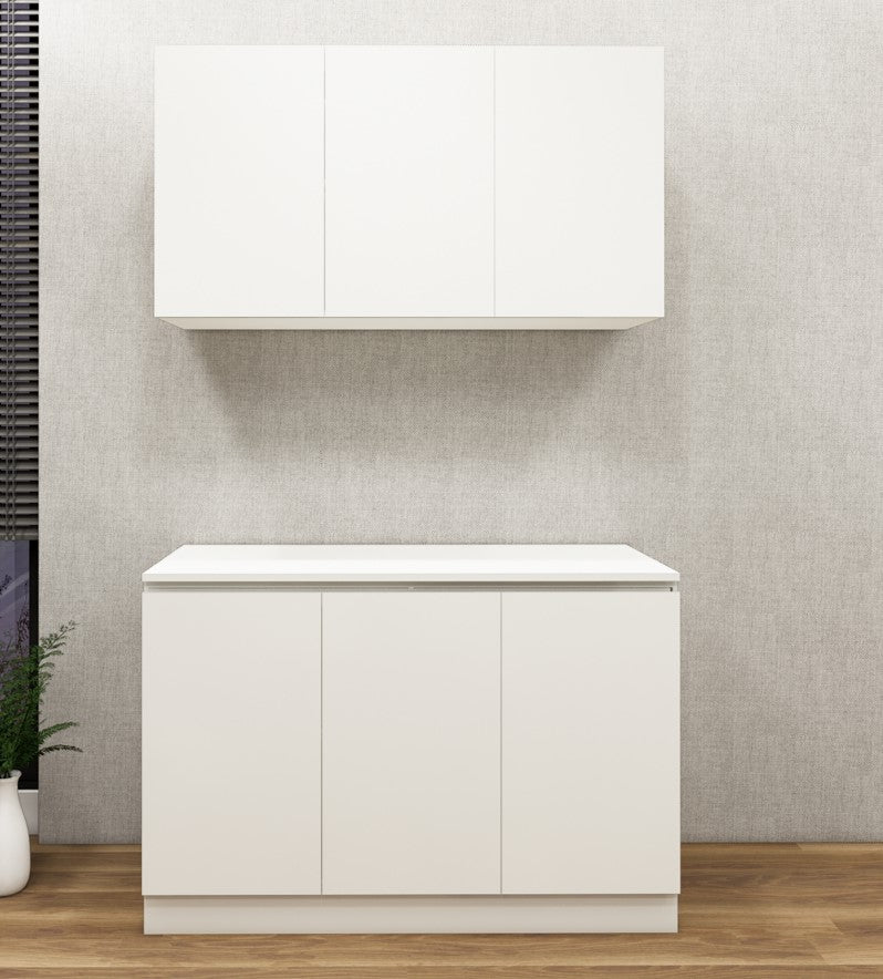 Wool Finish Crockery Unit – Minimal Dining Sideboard