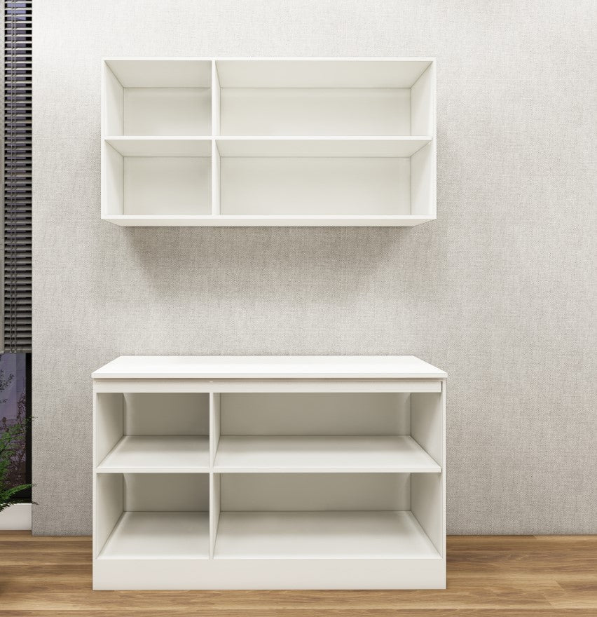 Wool Finish Crockery Unit – Minimal Dining Sideboard