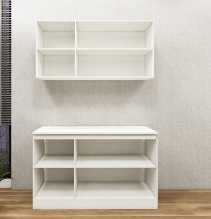 Wool Finish Crockery Unit – Minimal Dining Sideboard