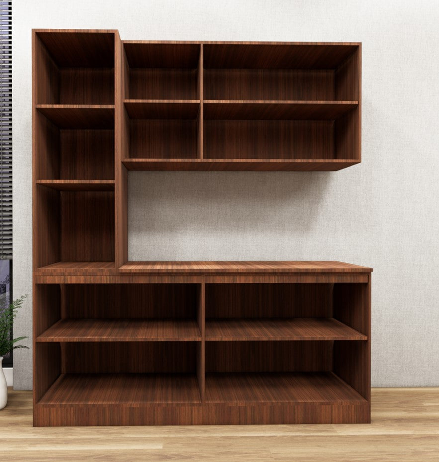 American Walnut & Wool Crockery Unit – Modern Dining Storage