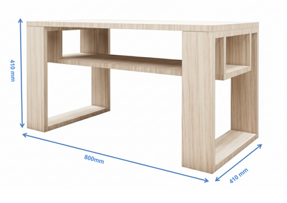Modern Oak Finish Coffee Table – Modern Living Room Center Table