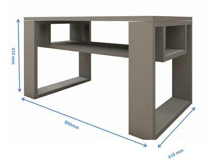 Dust Finish Coffee Table – Modern Living Room Center Table