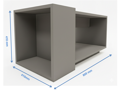 Dust Finish Coffee Table – Sleek Contemporary Look