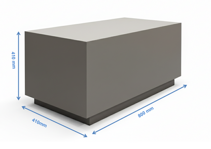 Modern Dust Finish Coffee Table – Compact Box Style Design