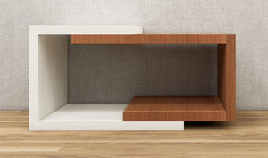 Burma Teak & Wool Finish