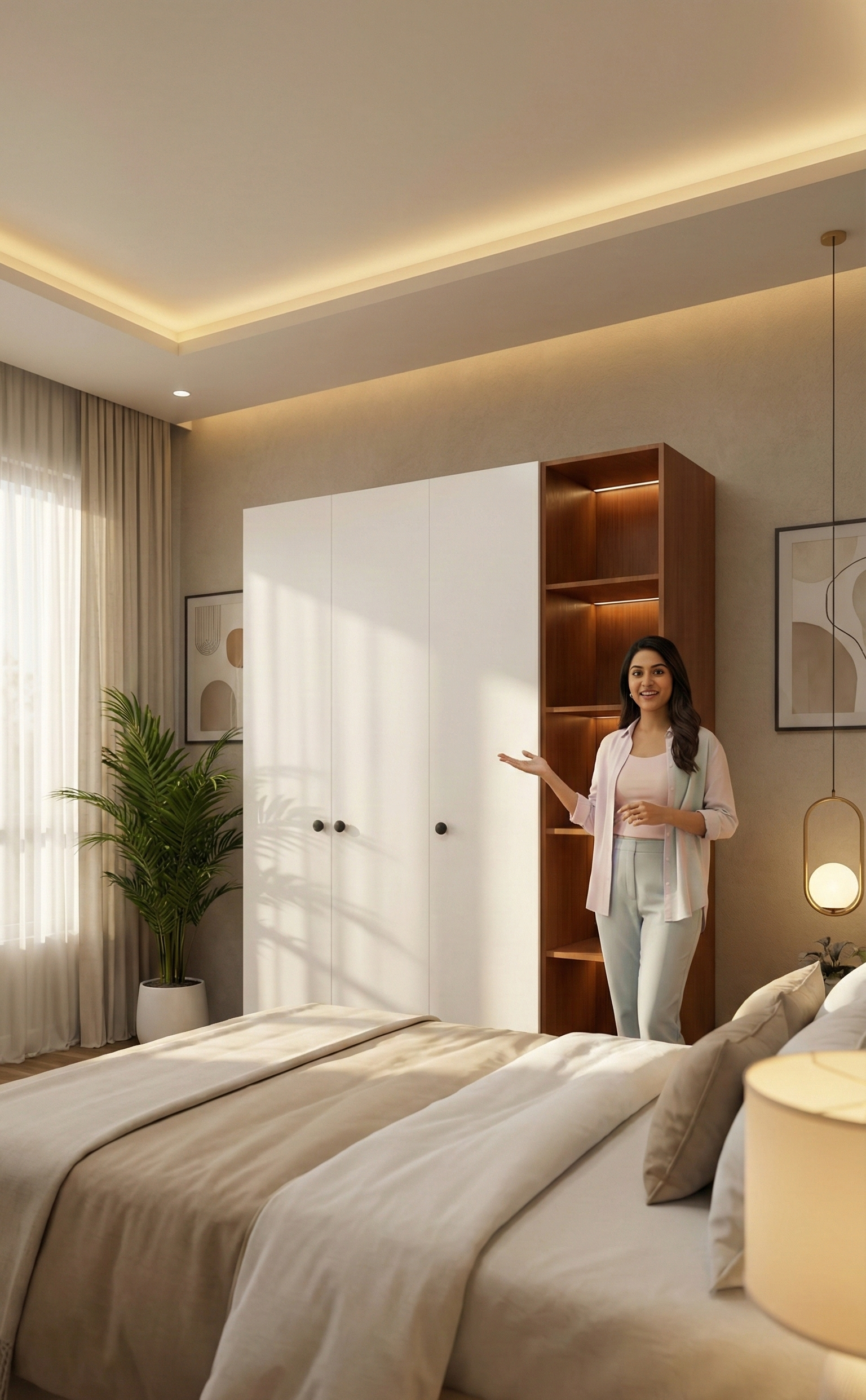 Contemporary Wardrobe with