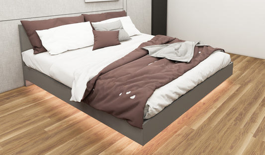 Dust Finish King Size Bed – Premium Bedframe