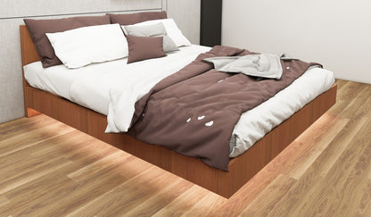 Burma Teak Finish King Size Bed – Premium Bedframe