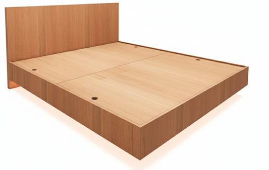 Burma Teak Finish King Size Bed – Premium Bedframe