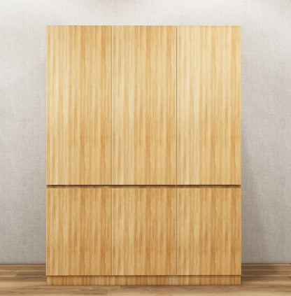 Three Door Urban Teak Wardrobe
