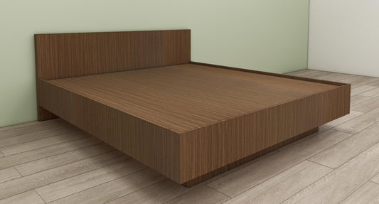 Moldau Acacia Dark King Size bed