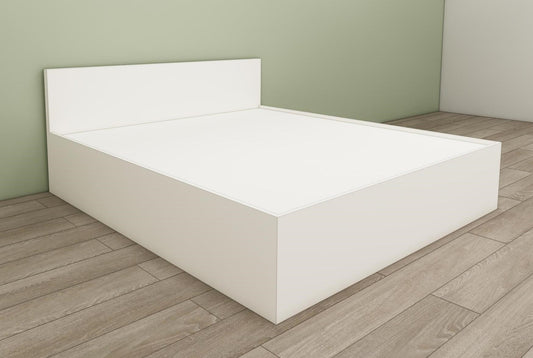 Frosty White King Size bed
