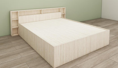 Legno Oak Light King Size Bed