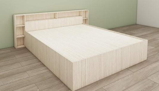 Legno Oak Light King Size Bed