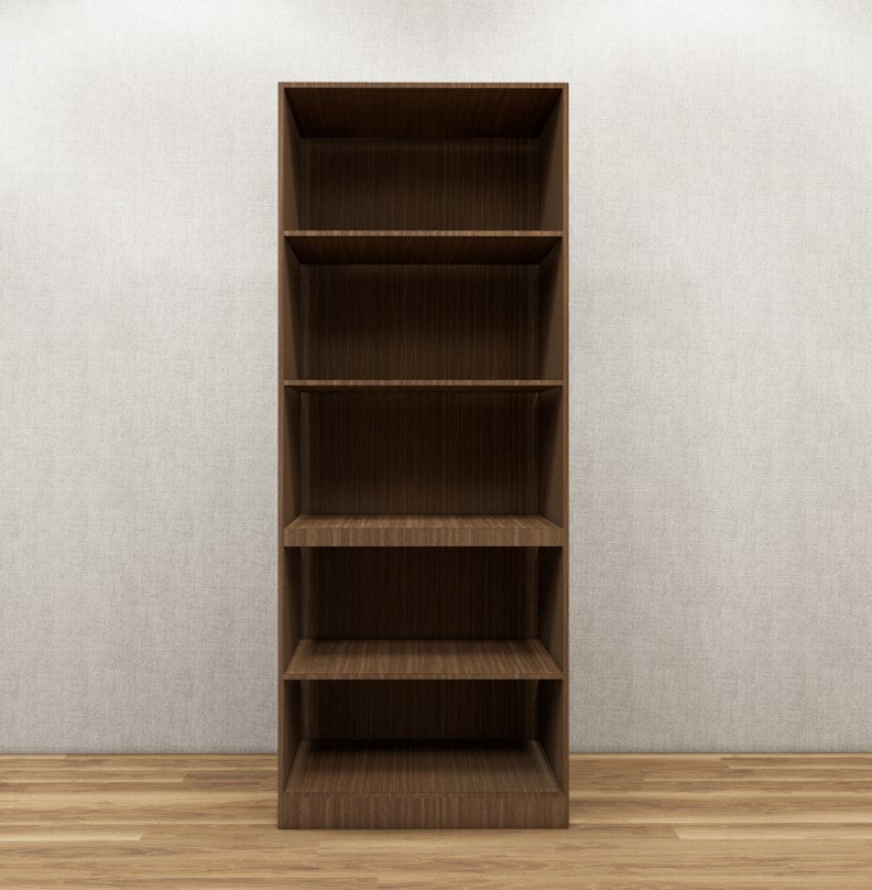 Double Door Moldau Acacia Dark & Frosty White Finish Wardrobe