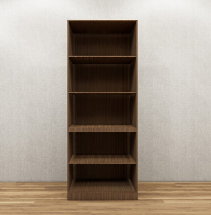 Double Door Moldau Acacia Dark & Frosty White Finish Wardrobe