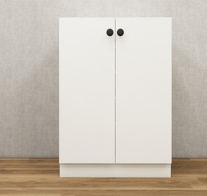 Wool White Finish Shoe Rack