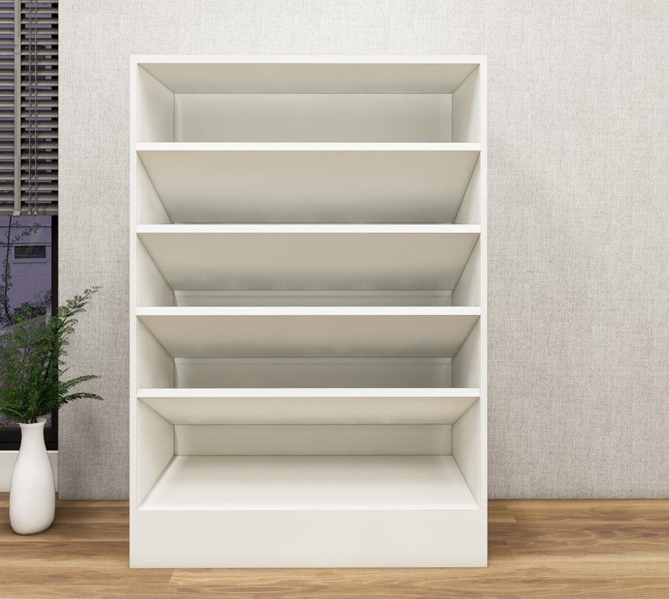 Wool White Finish Shoe Rack