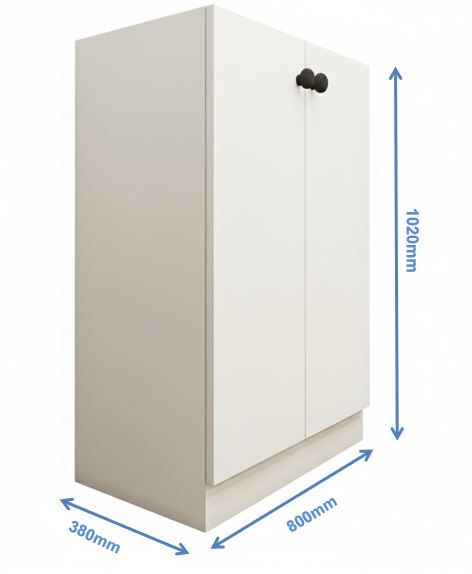 Wool White Finish Shoe Rack