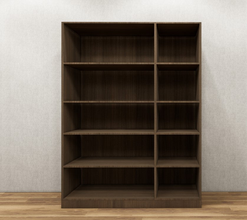 Three Door Legno Oak Dark Wardrobe