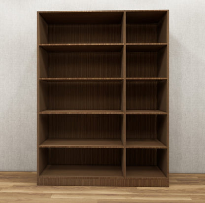 Moldau Acacia Dark & Frosty White Finish Wardrobe