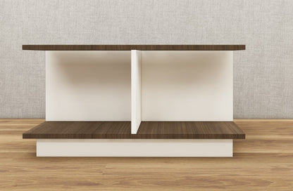 Legno Oak Dark & Frosty White Coffee Table