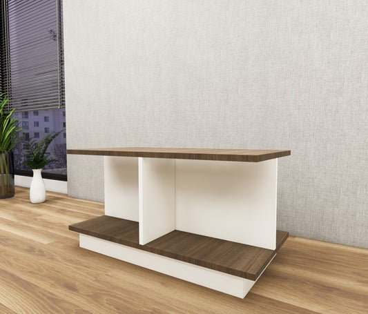 Legno Oak Dark & Frosty White Coffee Table