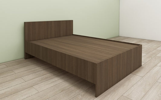 Legno Oak Dark Queen Bed