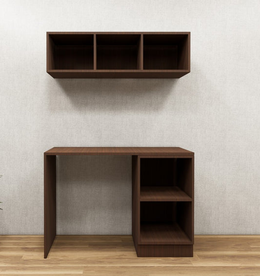 Rich Walnut Finish Study Table