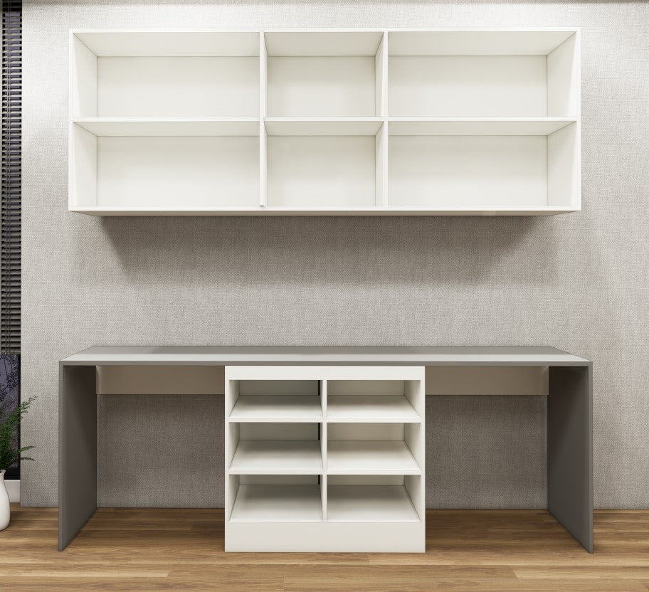 Wool White & Dust Finish Study Table