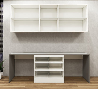 Wool White & Dust Finish Study Table