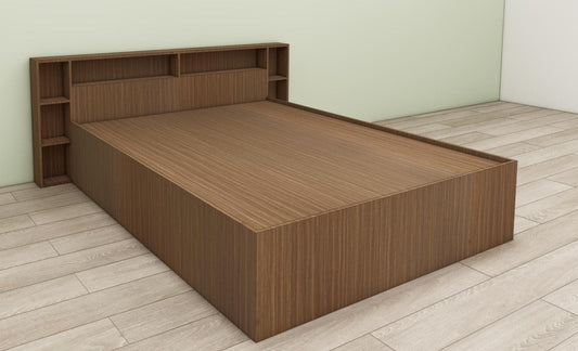 Moldau Acacia Dark Queen bed